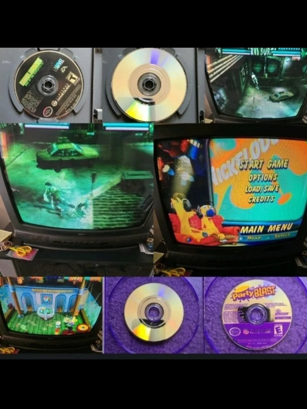 Gamecube console bundle, tested in excellent working condition.